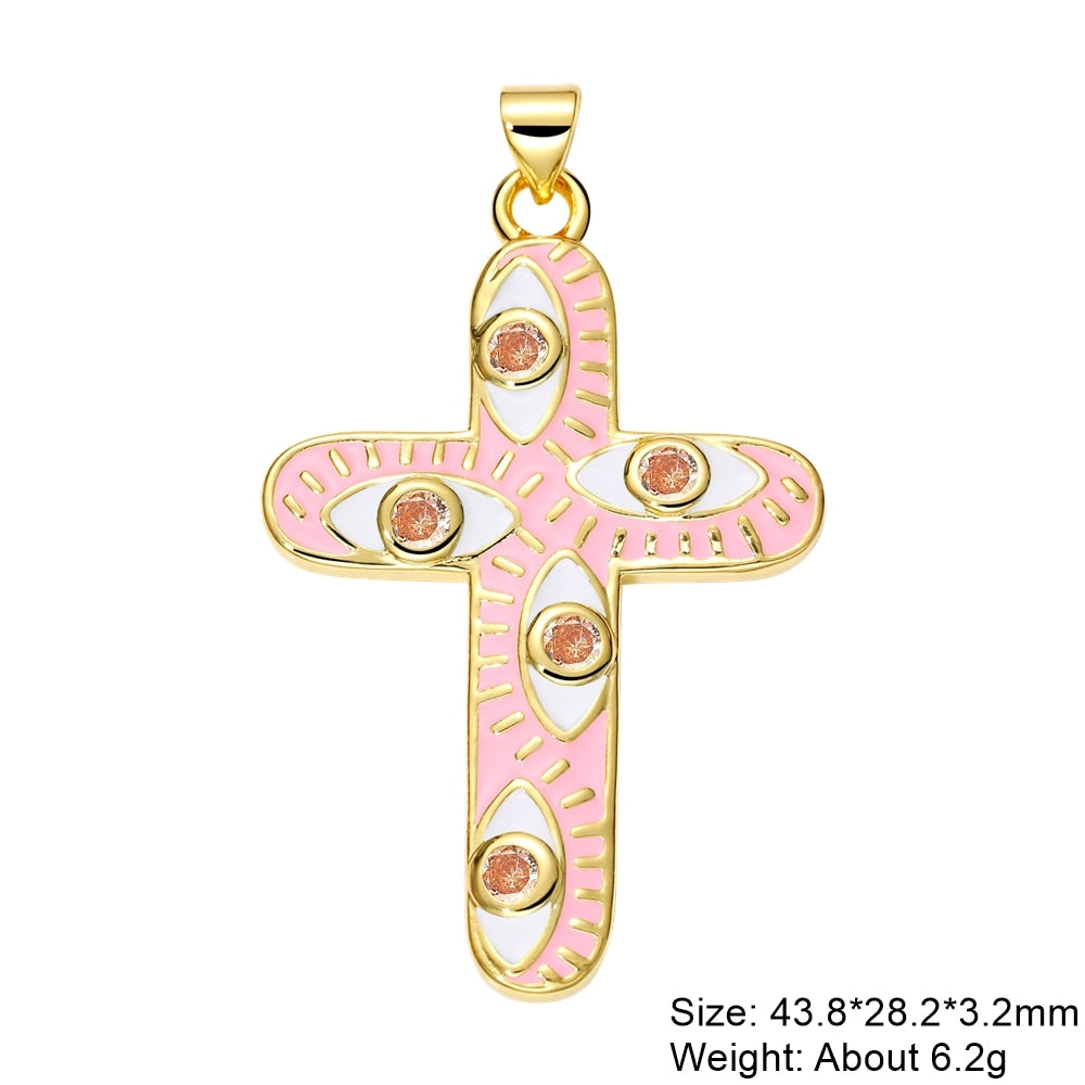 Micro Pave Design Pendant