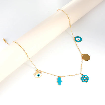 Geometric Necklace