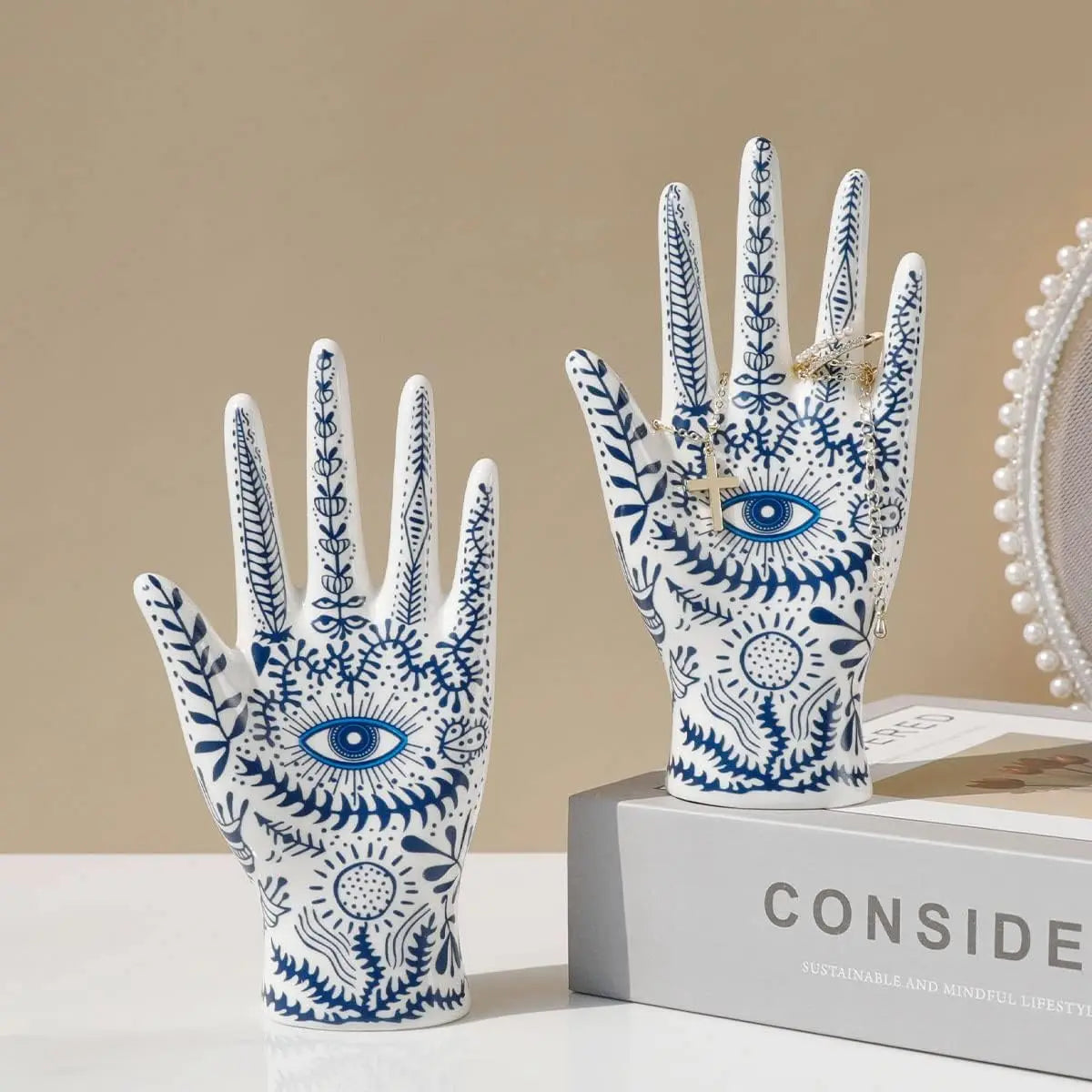 Hamsa hand display
