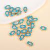 Turquoise Hamsa (10 Pieces)