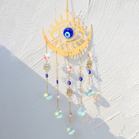 Handcrafted Evil Eye Suncatcher
