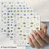 Gold/Silver-Tone – 6 Sheets