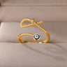 Elegant Evil Eye Rings: Embrace the Allure of Turkish Demon Eye Jewelry