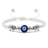 Handcrafted Evil Eye Beaded Bracelet: Timeless Charm for Friendship and Protection