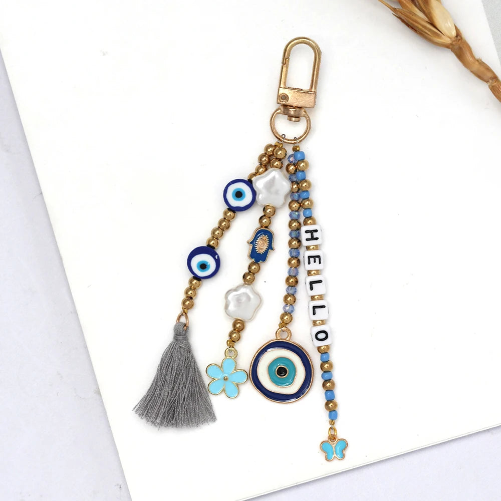 Evil Eye Pendant Keychain