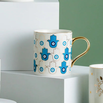 Evil Eye Breakfast Mug
