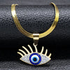 Lash Eye - Gold tone