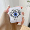 Geometric Eye - Blue and Black