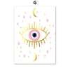 Eye and Moons - Pink