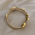 Geometric pattern bracelet