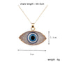 Evil eye necklace product image