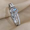 Almond Eye - Silver tone