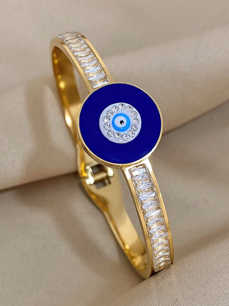 Evil Eye Cuff Bracelet