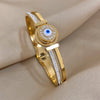 Stone Halo - Gold tone