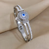 Stone Halo - Silver tone