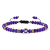Purple - Gold tone
