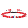 Red - Silver tone