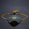 Chain - Gold tone - Turquoise Center