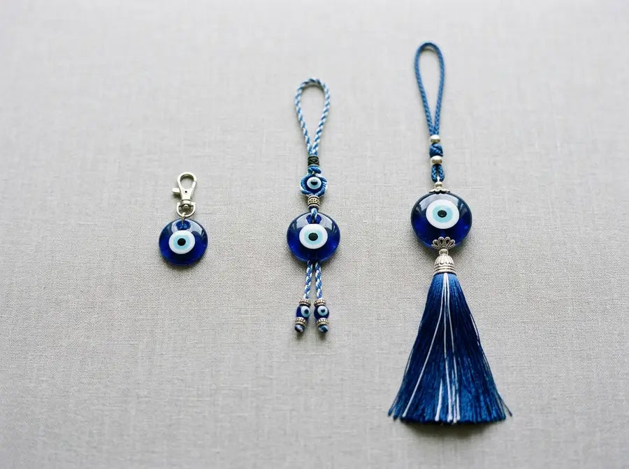 Evil Eye Car Charm Meaning: Placement, Safety, and How to Choose - disambiguation rearview mirror pendant describes common