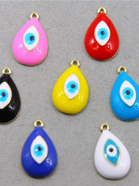 Enamel Evil Eye Charms