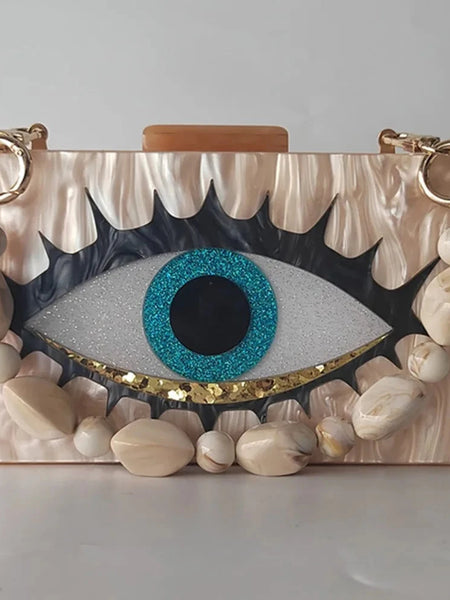 Evil Eye evening bag