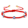 Five Eyes - Red - Gold tone