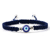 Single Eye - Blue - Silver tone