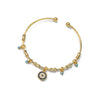 Round Eye - Gold tone