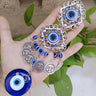 Blue Rhinestone Decor