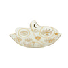 Eyes and Hamsa - Gold tone