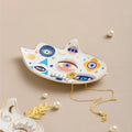 Jewelry storage ceramic tray
