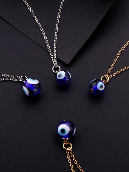 Stainless steel Evil eye necklace product image