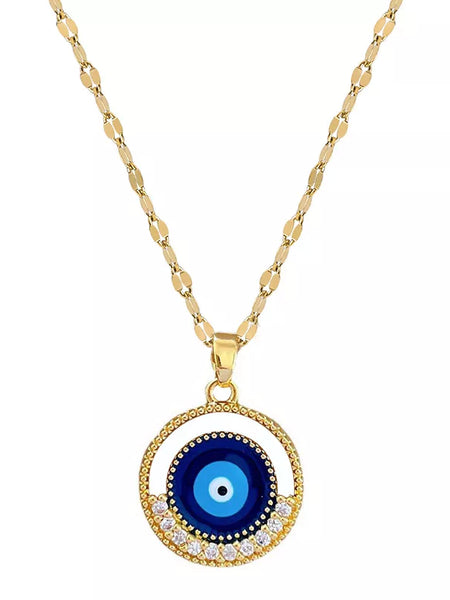 Evil Eye Charm Necklace