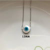 Round - Silver tone