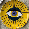 Colorful Evil Eye Art Plates
