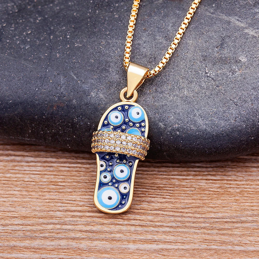 Gold plated necklace