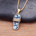 Gold plated necklace