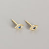 Evil Eye Stud - Gold tone