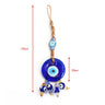 Mixed cube fringe hanging diagram labeled 125 mm overall and 30 mm at the round blue pendant