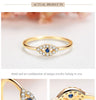 Silver Evil eye ring product image