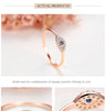 Silver Evil eye ring product image