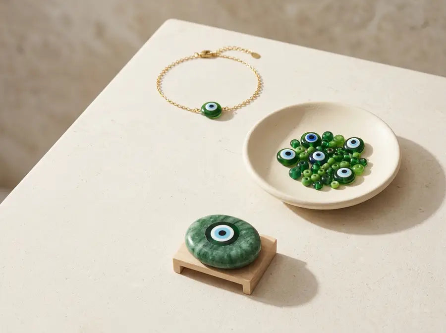 Green Evil Eye Meaning: Growth, Renewal, and How to Choose - disambiguation match real use comfortable wearable