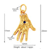Symbol Hand - Blue