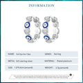Trendy Silver Earrings