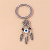 Center Eye Feathers - White