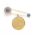 Evil eye pin