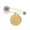 Evil eye pin