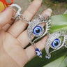 Handcrafted Turkish Blue Evil Eye Wall Pendant: Protection, Prosperity, and Elegance for Your Home