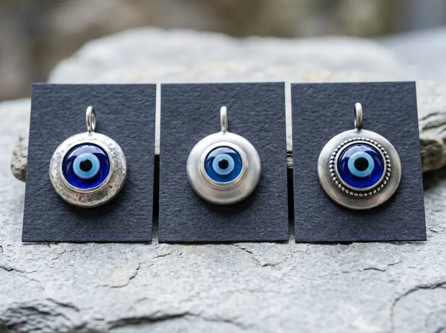 Silver Evil Eye Meaning: Symbolism, Jewelry, and Materials - comparison silver evil eye can look