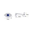 Evil Eye - Silver tone